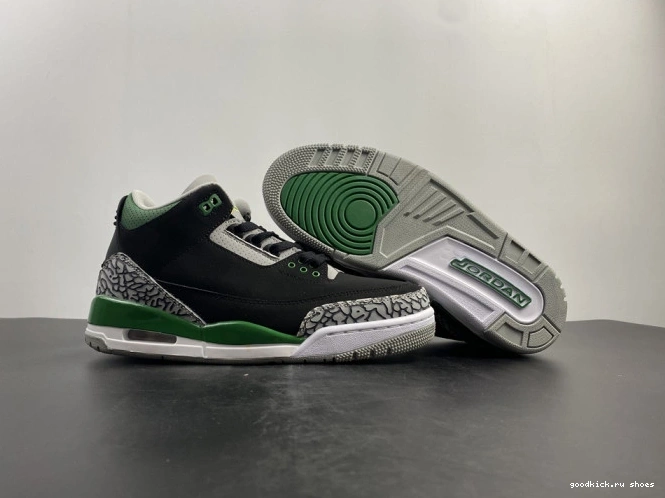 Green Pine CT8532-030 Jordan Air 3 0806